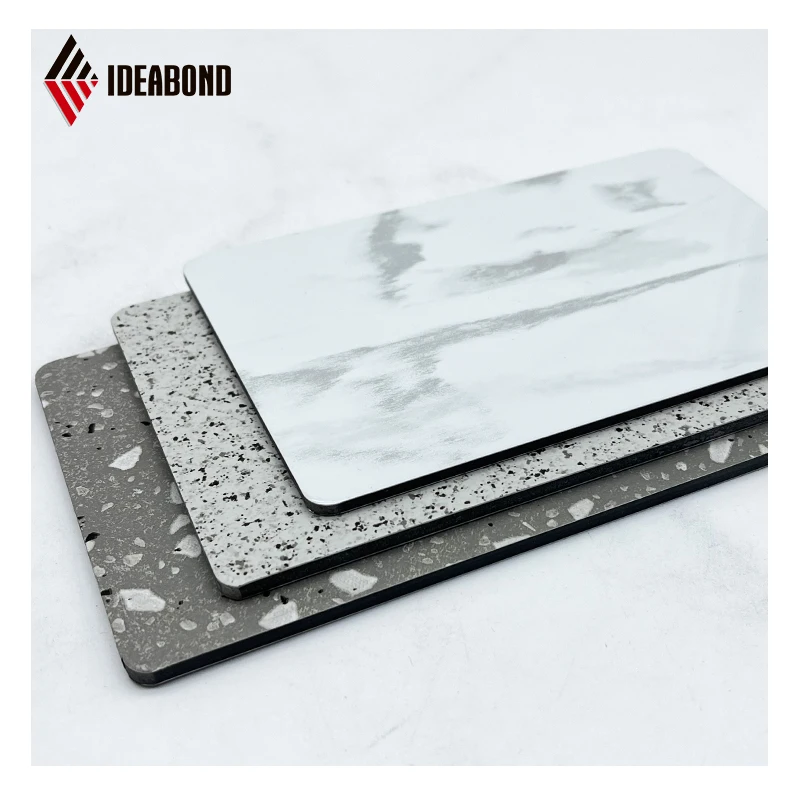 IDEABOND ACP Manufacturer China Wholesale Modern Luxurious Decoration Architectural Finishing Stone Aluminum Composite Panels