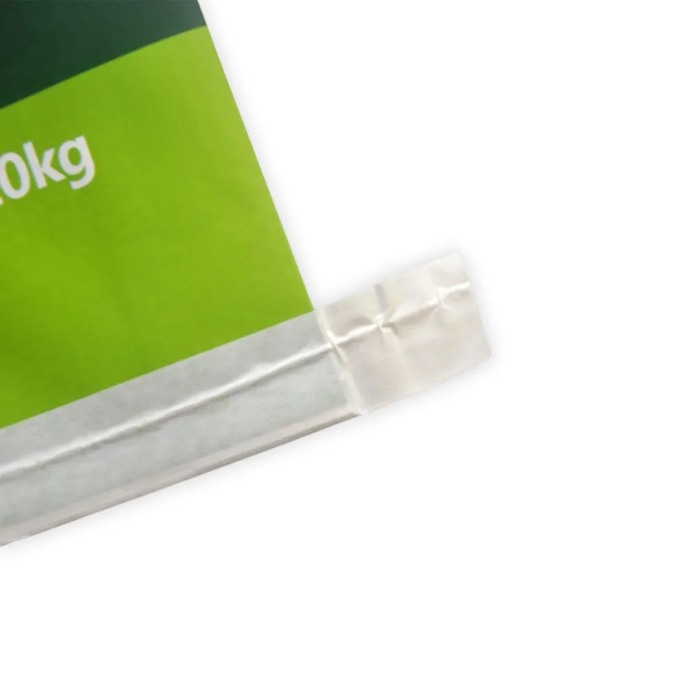 empty 10kg Water Soluble Fertilizer Kraft Bag with PP Plastic Woven Lamination