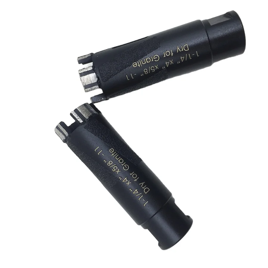 Daofeng 2013 hot selling 1-3/8 Inch Dry Diamond Core Drill Bit 5/8'-11 Thread for Granite core drill bit dry drill bit