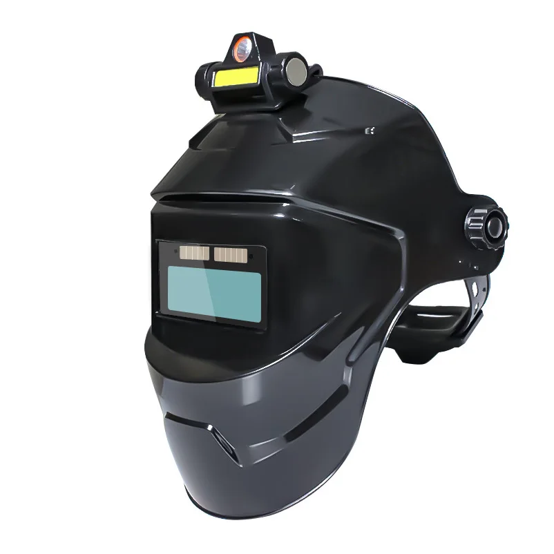 High quality Headwear welding auto helmet welding helmet battery skull welding helmet