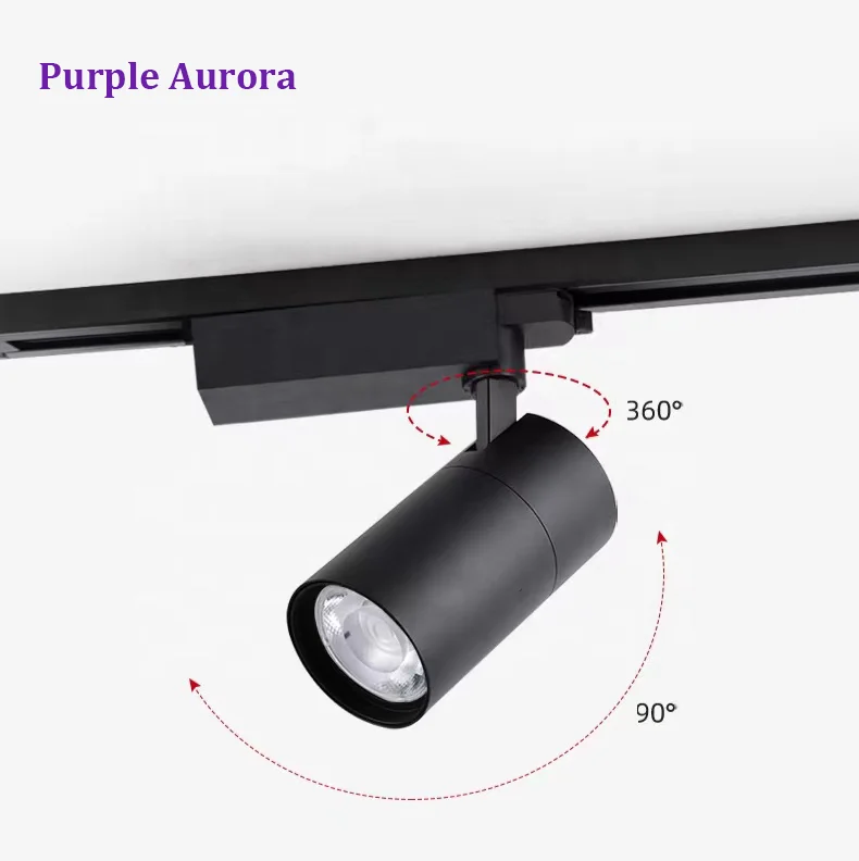 Commercial Wall Washer Cob Hotel Adjustable Spotlight Magnetic Track Light Led Downlights