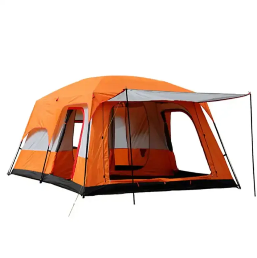 Customized Camping Tents 6 -12 Persons Large Size Shelter Tent Waterproof Family Foldable Portable Tents Outdoor