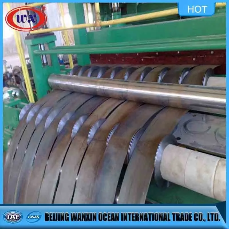 
High precision good quality metal steel coil slitting machine line 