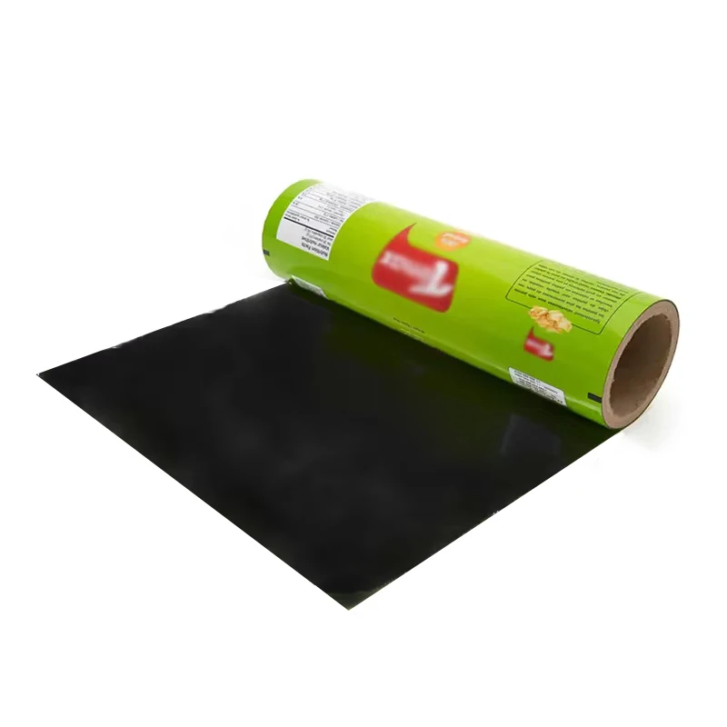 Custom Printed Plastic Roll Film Aluminium Foil BOPP/CPP Laminating Film Potato Chip Packaging Film Rolls for Automatic Machines