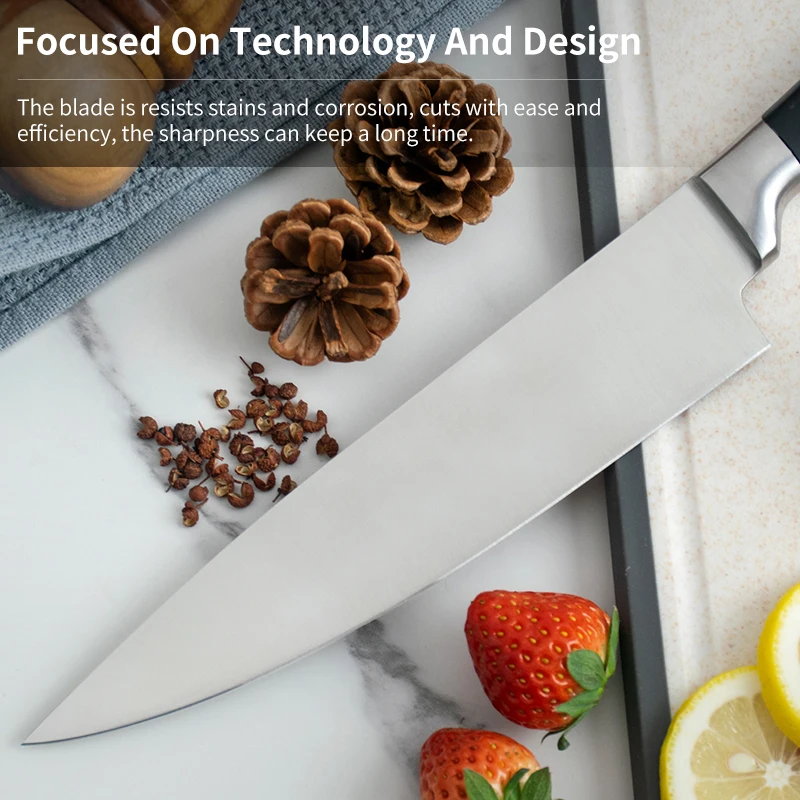 best seller kitchen knives set Stainless Steel 3Cr13 16 pcs Chef knife set with knife holder