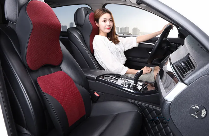 Superior Quality  Car Headrest Travel Pillow Professional Car Headrest Pillow Suppliers Auto Accessory