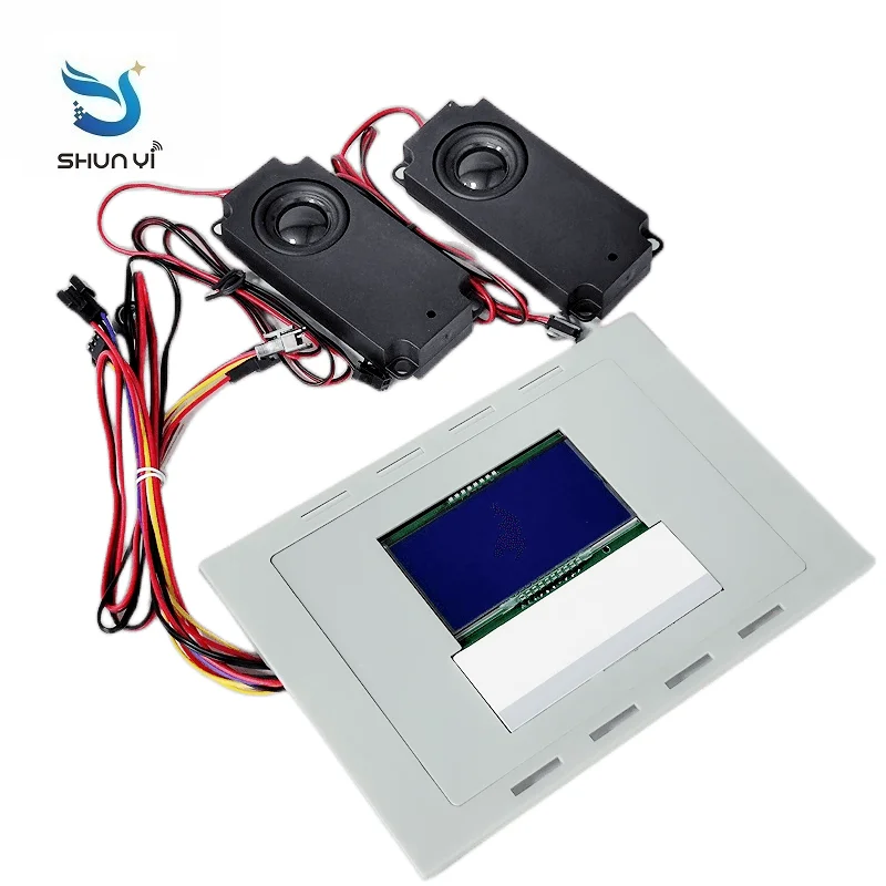 Blue Tooth 12V 5A 60W  4 Key Three Color Defogger Time Temperature Display Mirror Way Touch Switch