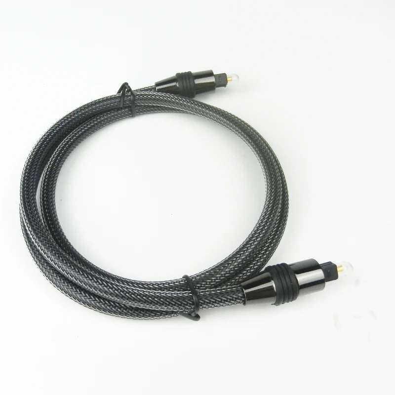 High quality Fiber Optic Cables, Audio Fiber Patch Cord , digital long fiber optical Toslink cable