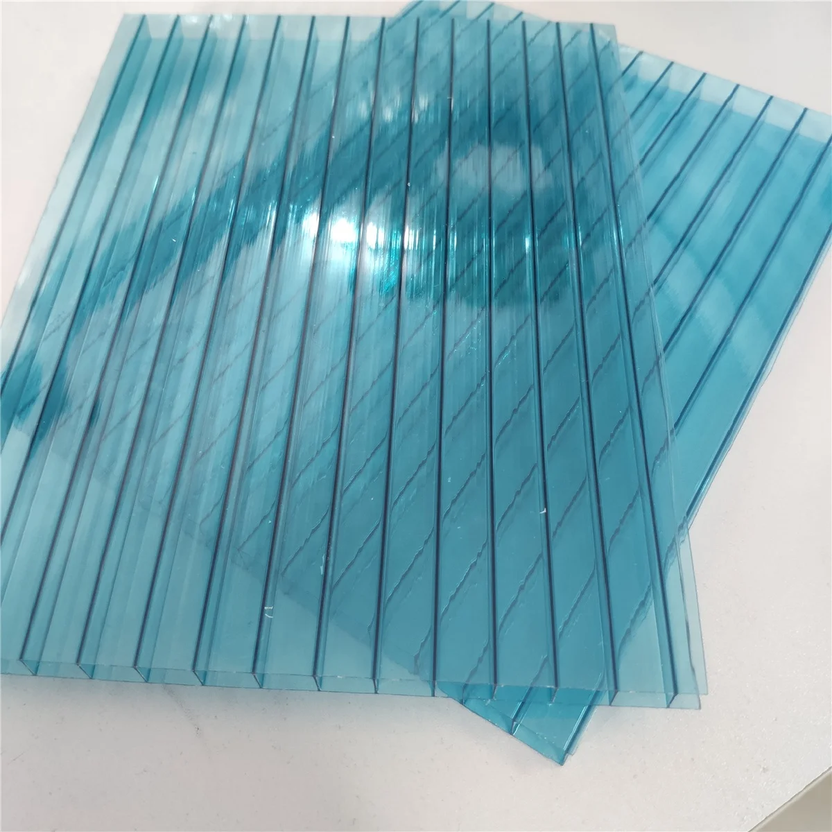 Waterproof 4x8 clear embossed plastic door and window pc sun panel sheet
