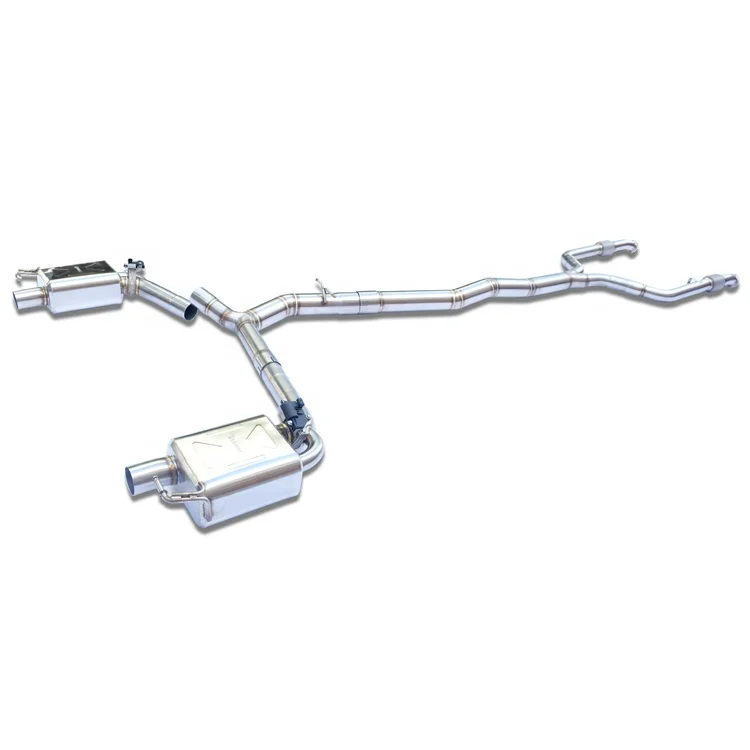 Akrapovical выхлопная труба для Mercedes-Benz SS304 глушитель Catback W205 C43 3,0 T выхлопная труба