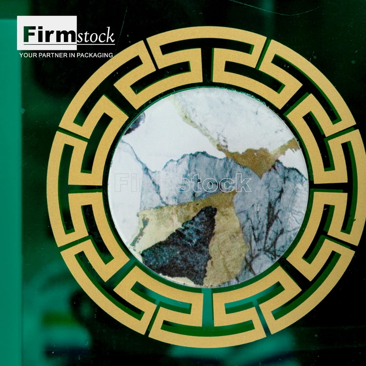 2022 New design marble lipstick skincare custom perfume bottle counter makeup small showcase