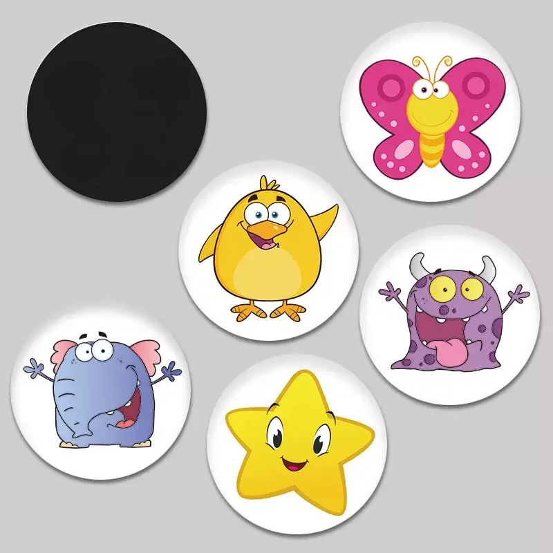 Customization Heat Sensitive Color Changing Sticker for Kids Potty Training Toilet with Cartoon Figures