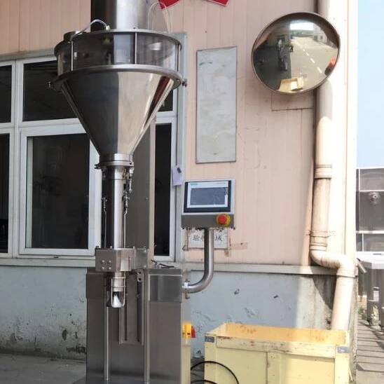 Semi Automatic Fill By Weight Powder Packing Machine