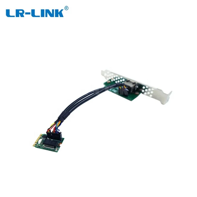 Сетевая карта Lrlink LRES2210PT с одним портом M.2 ae Key миниатюрные PCIe медные карты Сеть Ethernet интерфейсная 1 Гб