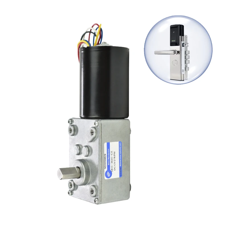 XYT 12V 24V Worm Gearbox Brushless DC Motor Reversible Mini Electric Self-lock Micro Worm Reducer Motor 5840-3650 GEAR MOTOR CAR