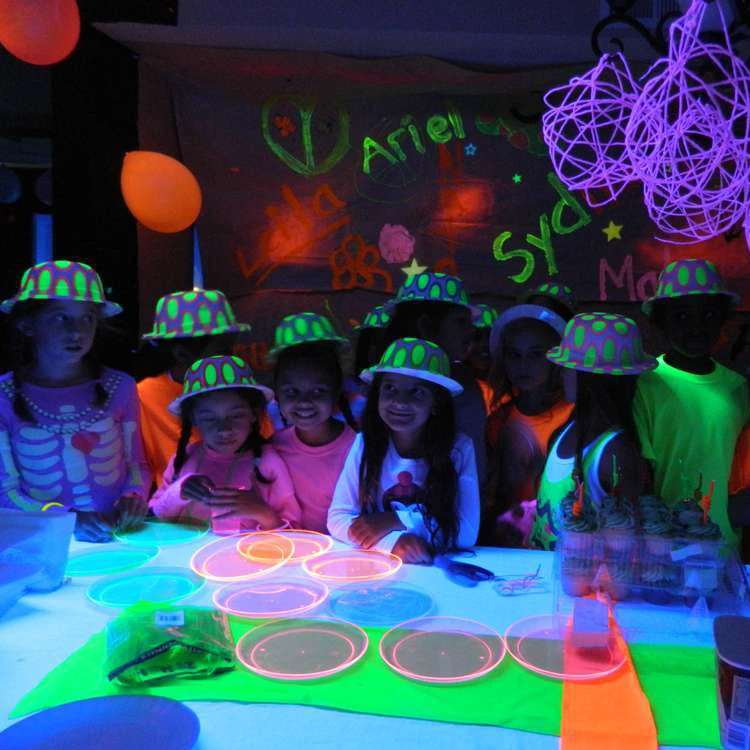 54W LED Black Light for Blacklight Paint Neon Party Halloween Hunted House Mini Golf Birthday Party