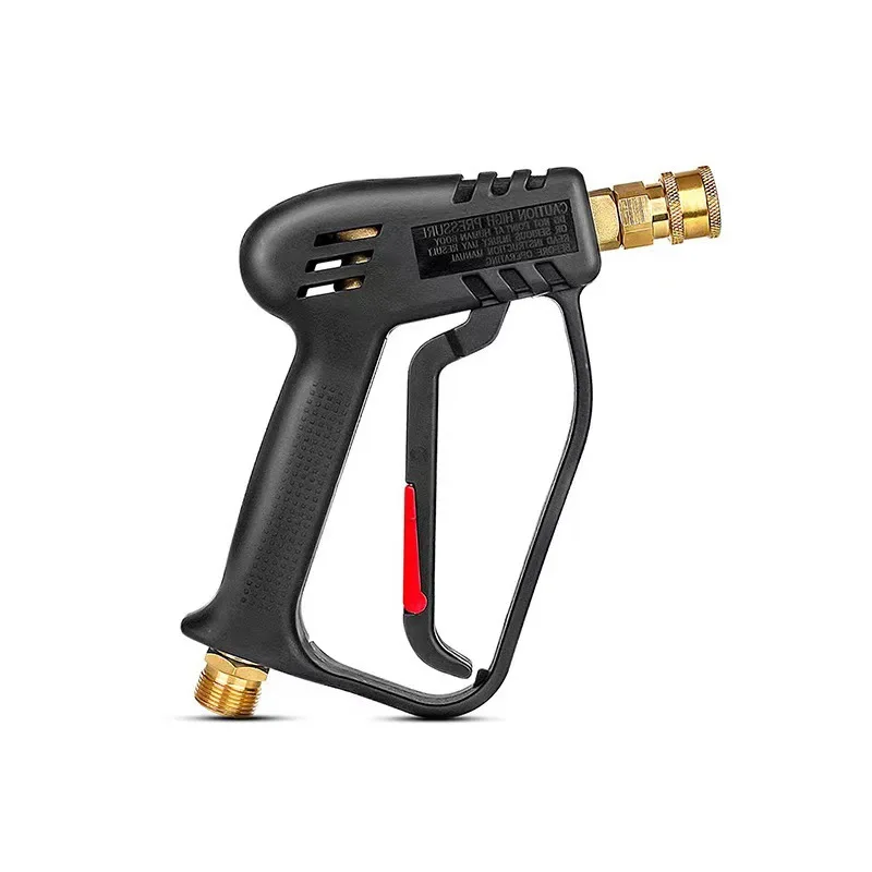 Lingzhen Car Pressure Washer Short Gun Quick Socket Washing Jet Power Cleaning Gun