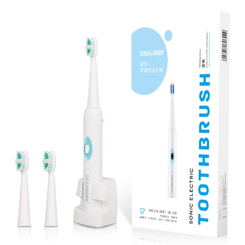 Manufacturers Direct Sale Smart Electric Toothbrush Deep Clean Pink Adult Free Spare Parts,return and Replacement Rechargeable