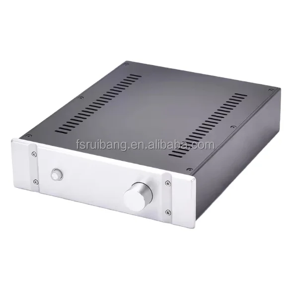 Customizing aluminum housing for preamp amplifier