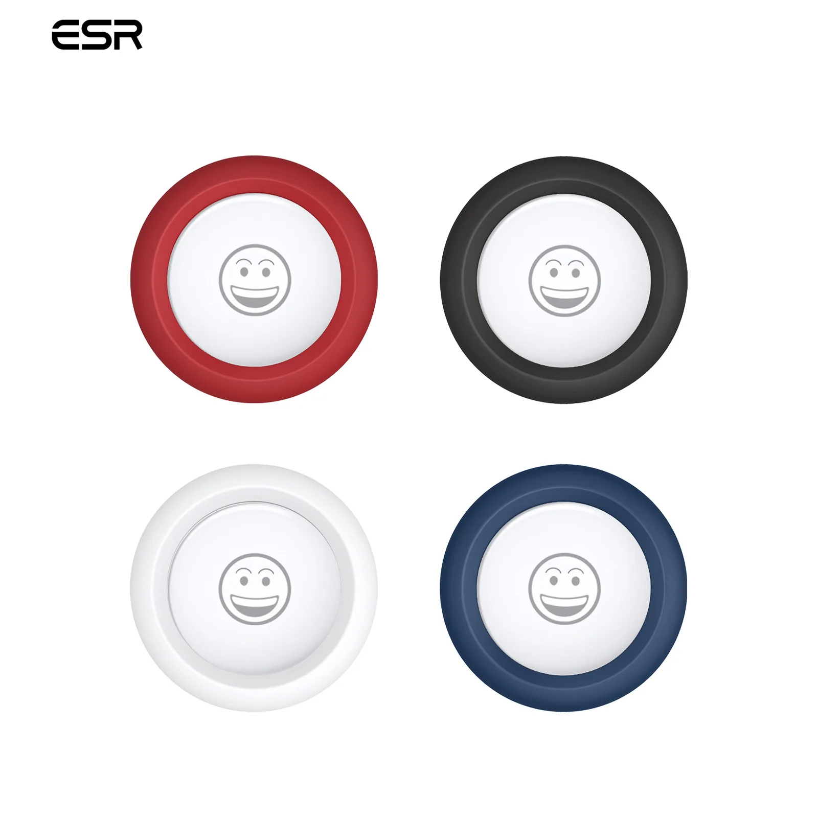 ESR Soft Silicone Stick-On AirTag 2021 Protective Case 2pack