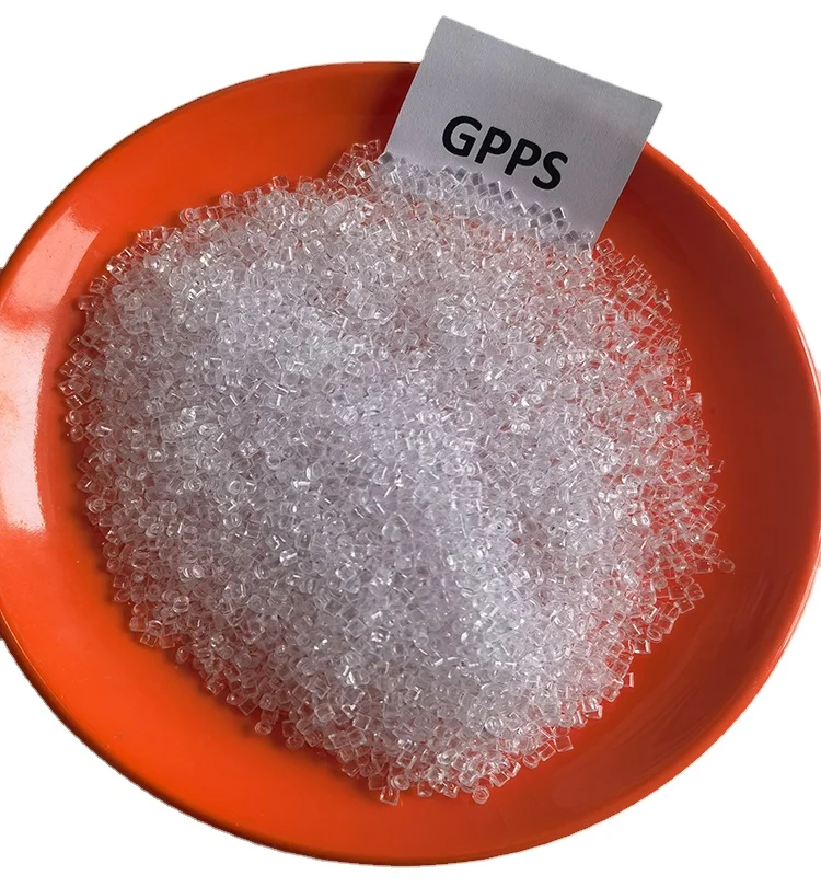 Фабрика GPPS 100% натуральный бесцветный прозрачный BPA не