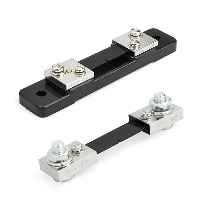 CET High Quality 100A/75mV Manganin Copper DC Shunt Measuring Shunt Resistor