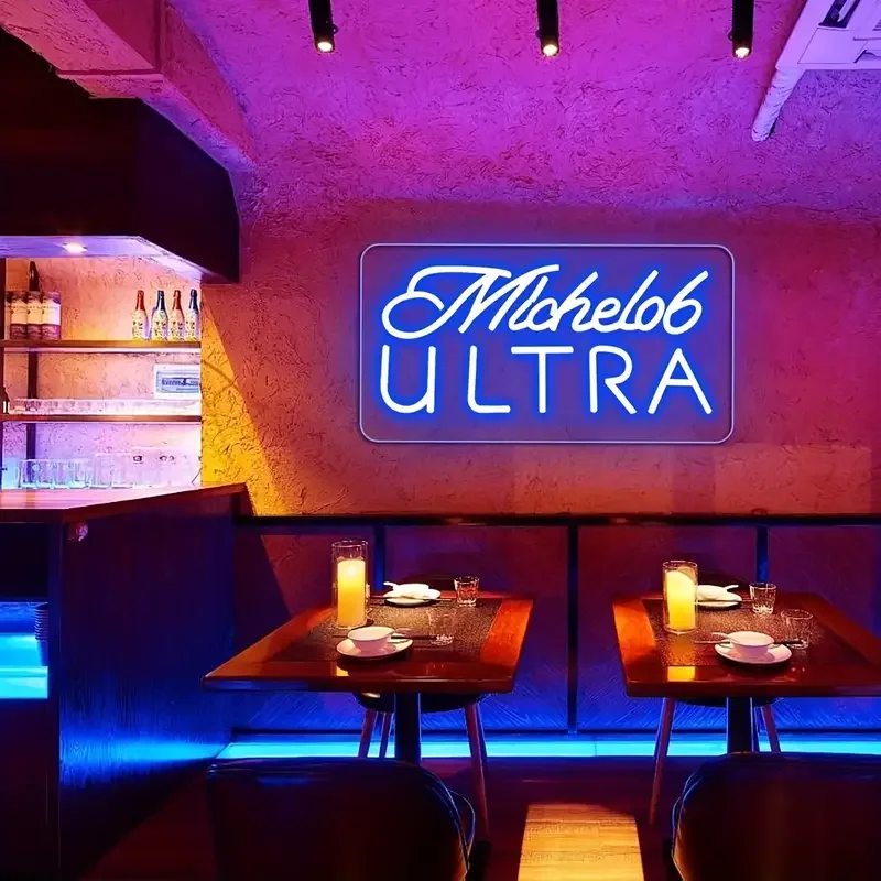 Led Flex Custom Neon Sign neon strip number letter light Michelob Ultra neon sign for Wedding Sign
