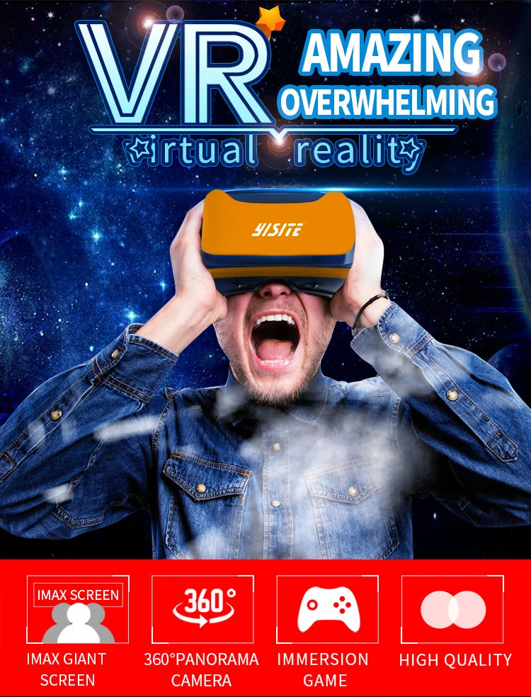  Новый продукт пластиковая коробка 3d очки Сексуальная vr 360