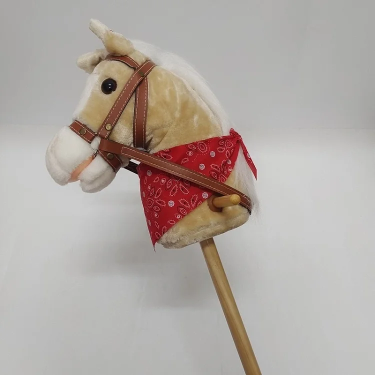 Girls Best Choice Plush Horse Ride On Sticks Hobby horse stick with difference functions