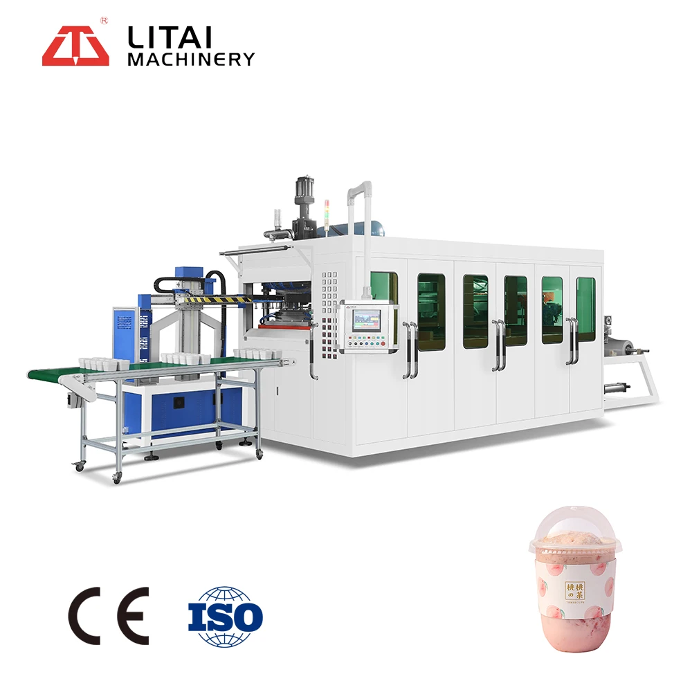 
Promotion sale LITAI TQC-750 plastic cup thermoforming machine in stock 