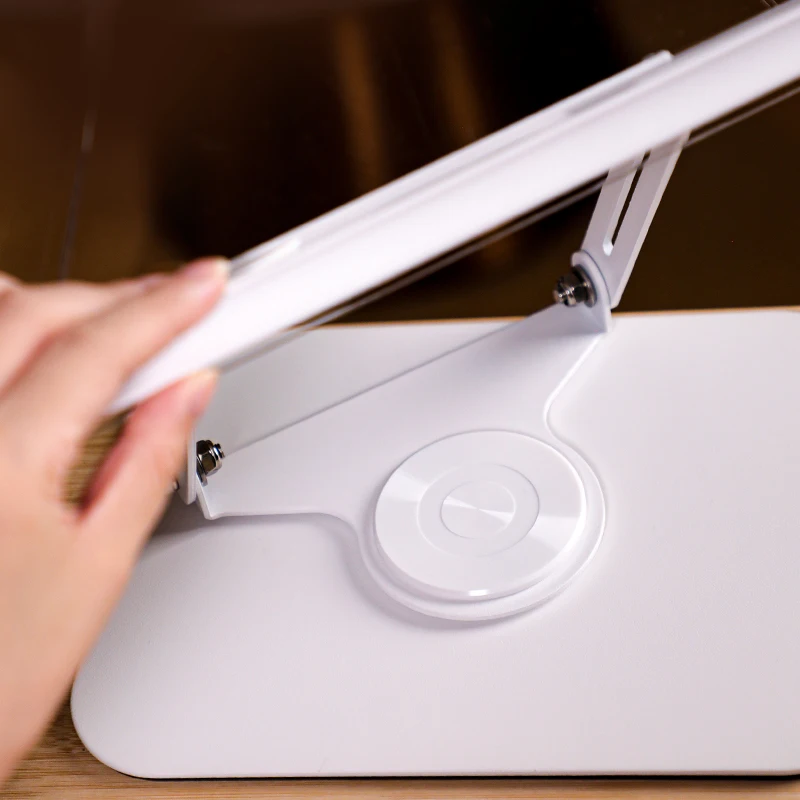 IKATAK New Adjustable 360 Rotating Cookbook Desk Holder Acrylic Book Stand for Reading