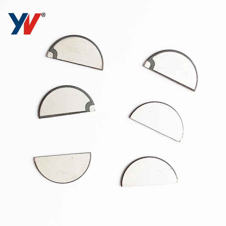 Диаметр 20 мм 2 6 МГц ультразвуковой полудисковый датчик Вибрационный пьезоэлектрический керамический