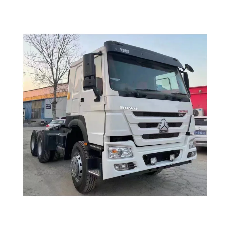 USED SINOTRUK HOWO 6X4 TRACTOR TRUCK WITH 336HP WD615.95E ENGINE