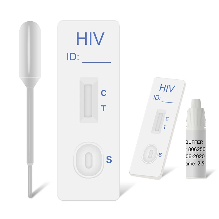 One Step Hiv Blood Test Determine 1/2 Hiv Rapid Test Kit/Cassette For Home Use