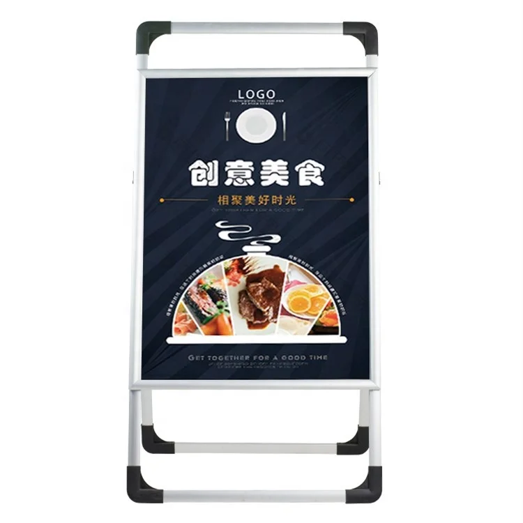 Свободно стоящая алюминиевая рекламная доска для наружного знака и