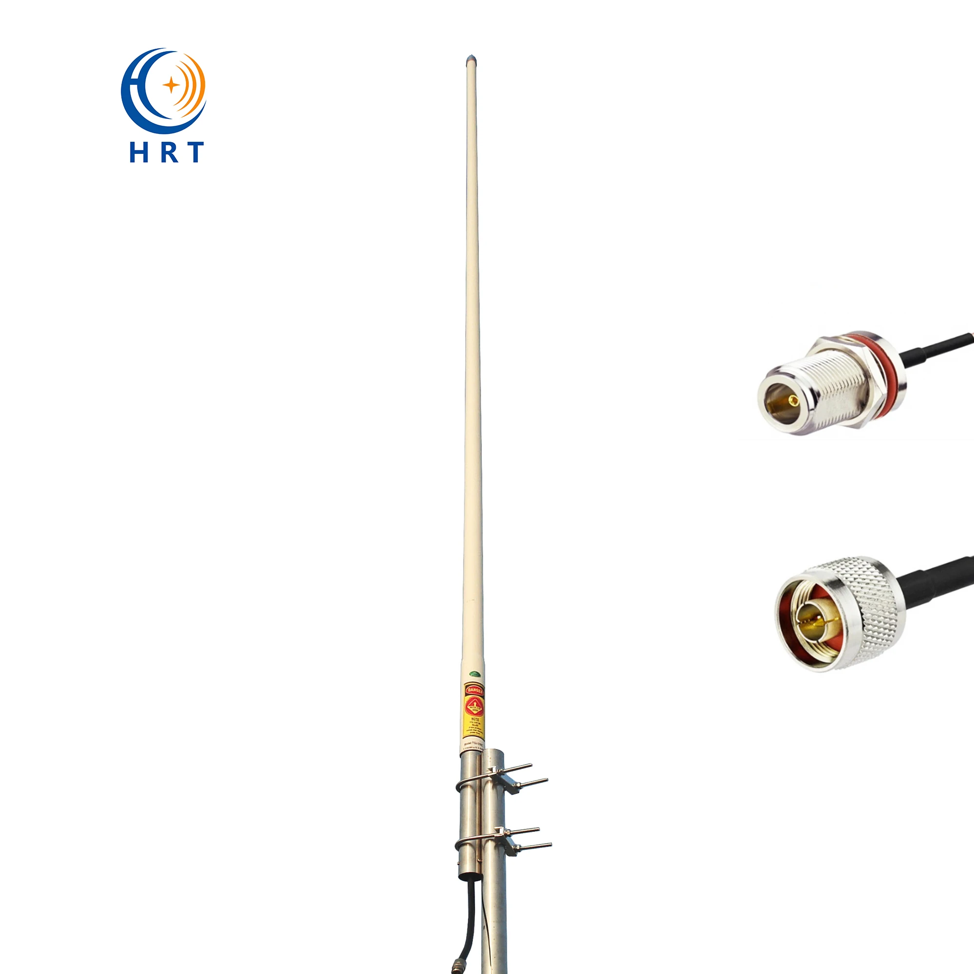 VHF 220~290MHz 7dbi waterproof fiberglass antenna for Radio, navigation and aviation communication channel