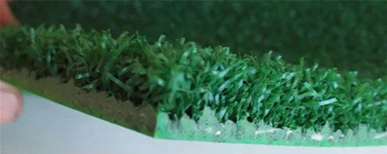 Golf Practice Driving Range Swing Nylon Turf Range Mat with 5mm hard rubber