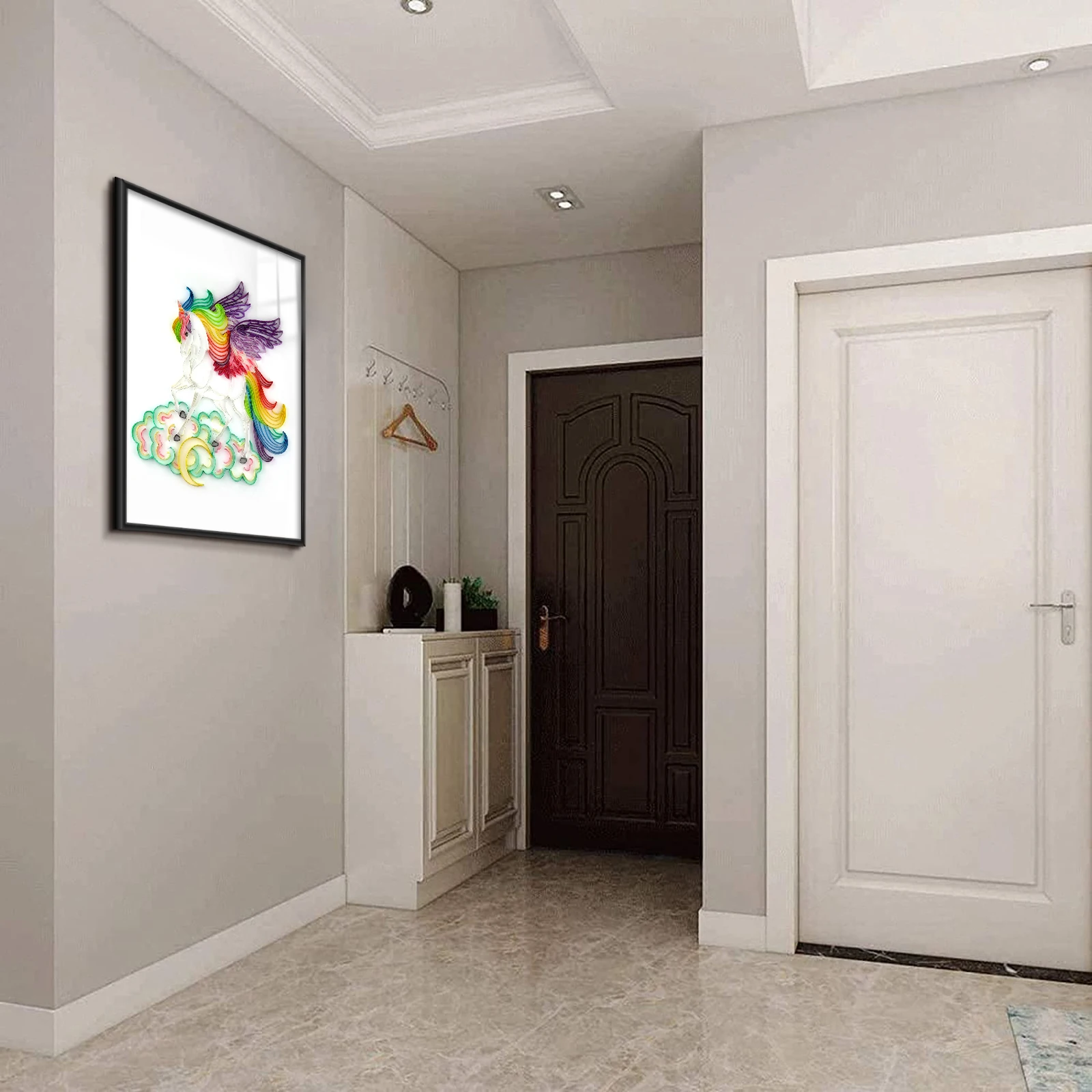 2021 new product beautiful handicraft article rolling paper completed gift craft paper foam paper craft