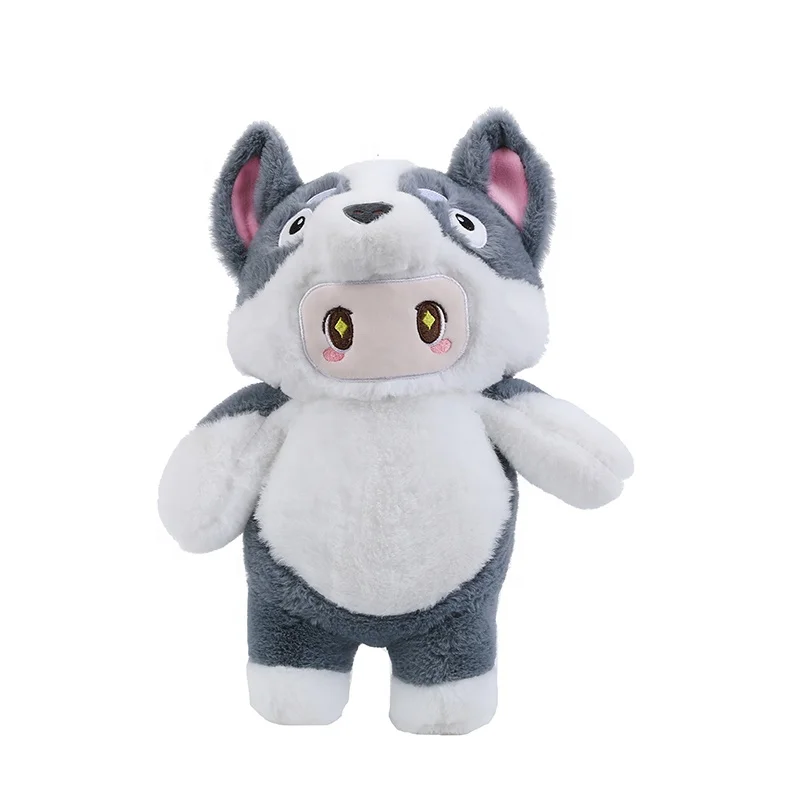 Factory wholesale plush toys Dream Star gifts Children doll Duck Husky fox doll throw pillow