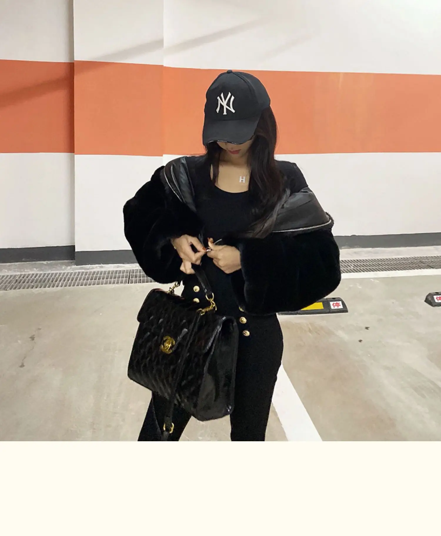 Winter Women Solid Streetwear Casual Zipper Long Sleeve Hooded Plush Warm Leather Coats Jacket With Fur