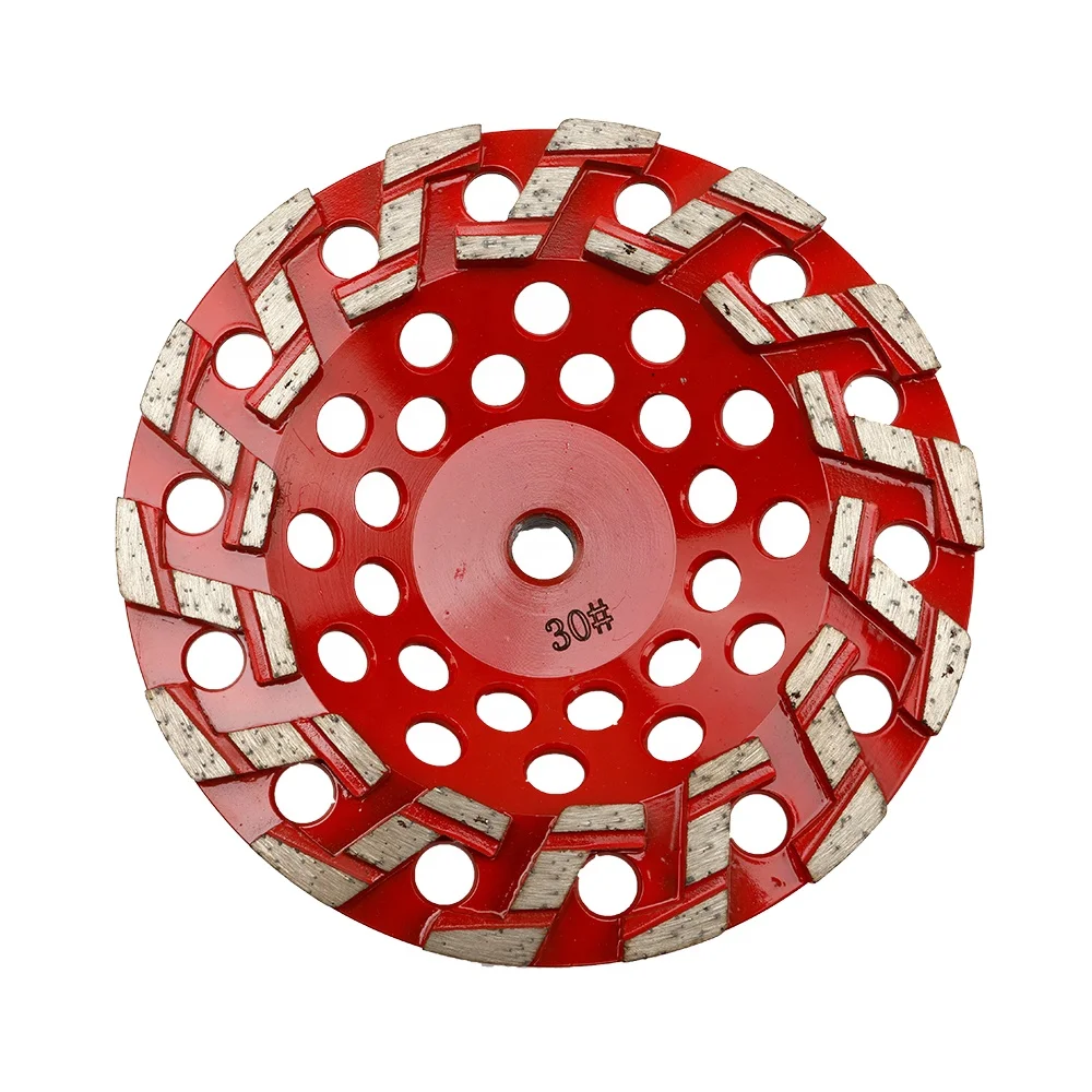 TRUE SHINE 180mm diamond tools diamond grinding wheel for concrete grinding