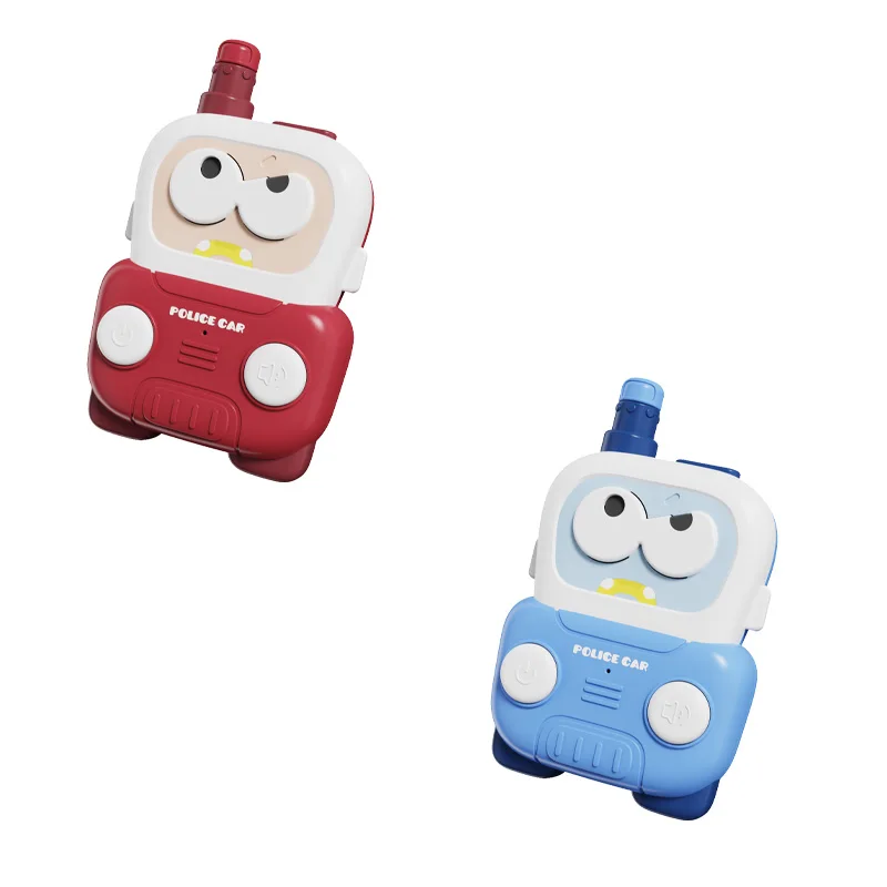 New Cute Cartoon Car Outdoor Interactive One-on-One Toy Educational Toy Kids cute walkie talkie toy Mini Wireless Pager