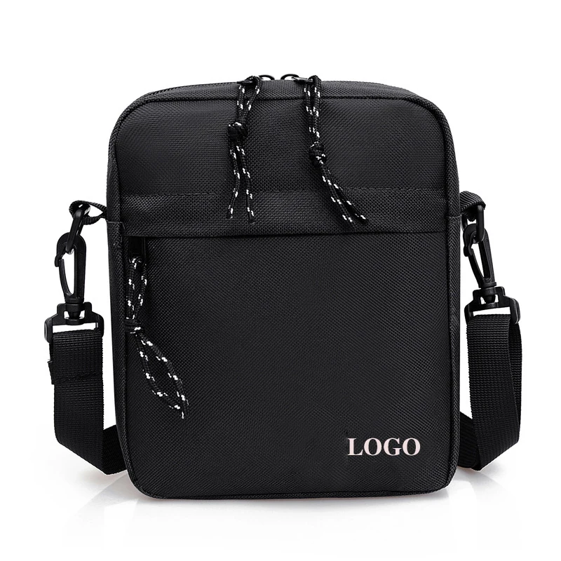 Custom Logo Mini Crossbody Bag Shoulder Bag Small Messenger Satchel Bag for Men