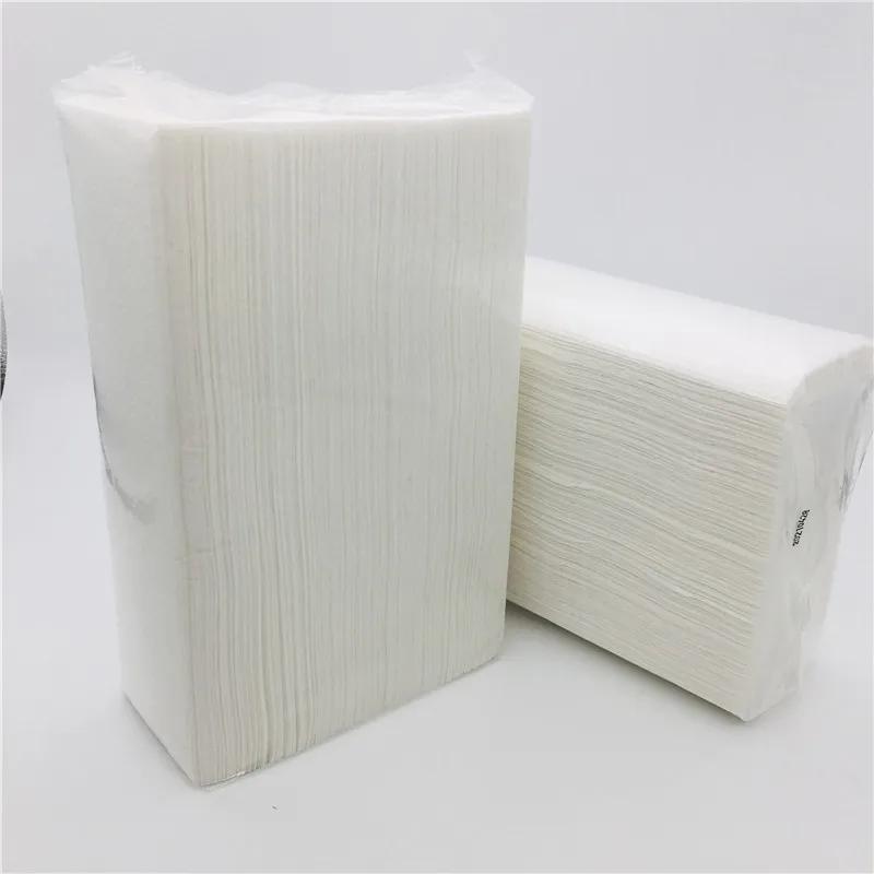 High quality wholesale kitchen tissue paper eco friendly 1 ply multifold fold tattoo hand paper towel