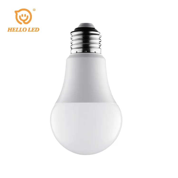 
E27 base High Quality Lamp 7w 220v Led Light B22 Good Driver A60 Plastic Skd Led Bulb Parts 