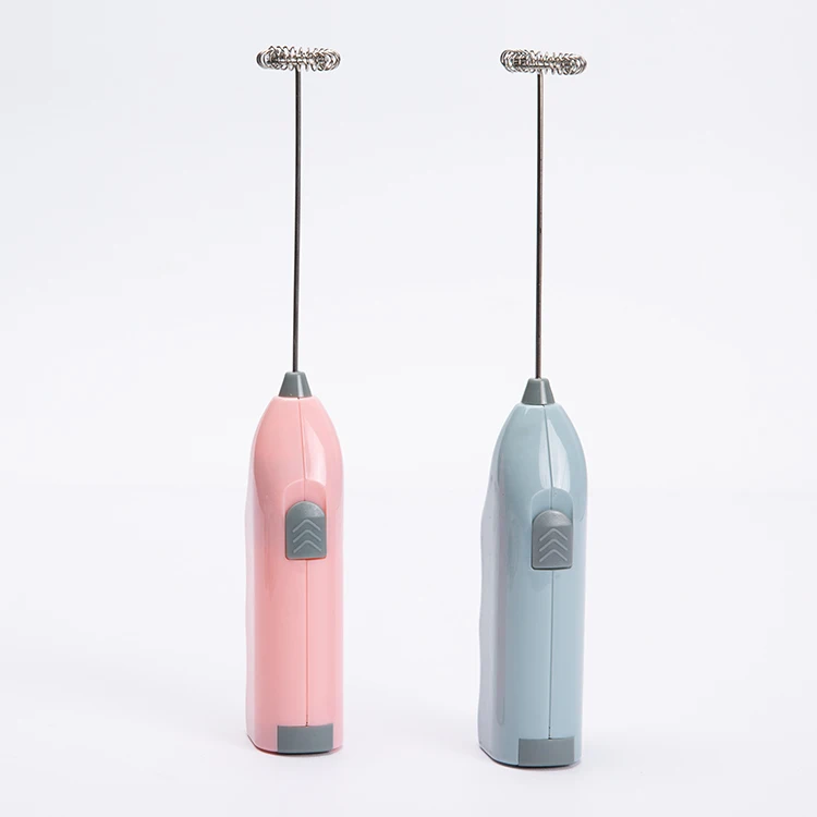 Latte Foam Handheld Milk Frother Professional, Electric Milk Frother Coffee Mixer Blender Custom Logo