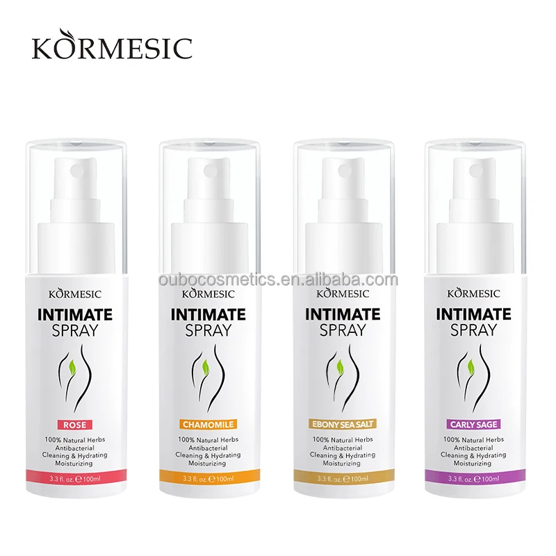 Private Label KORMESIC INTIMATE Natural Herbs Cleaning&Hydrating Moisturizing Body Care Spray 3