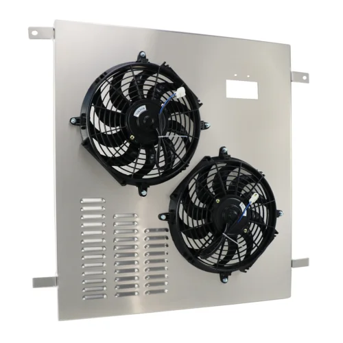 Radiator Shroud+Fan+Relay Kits For Dodge Ram 2500 3500 5.9L 6.7L Cummins 2003-10