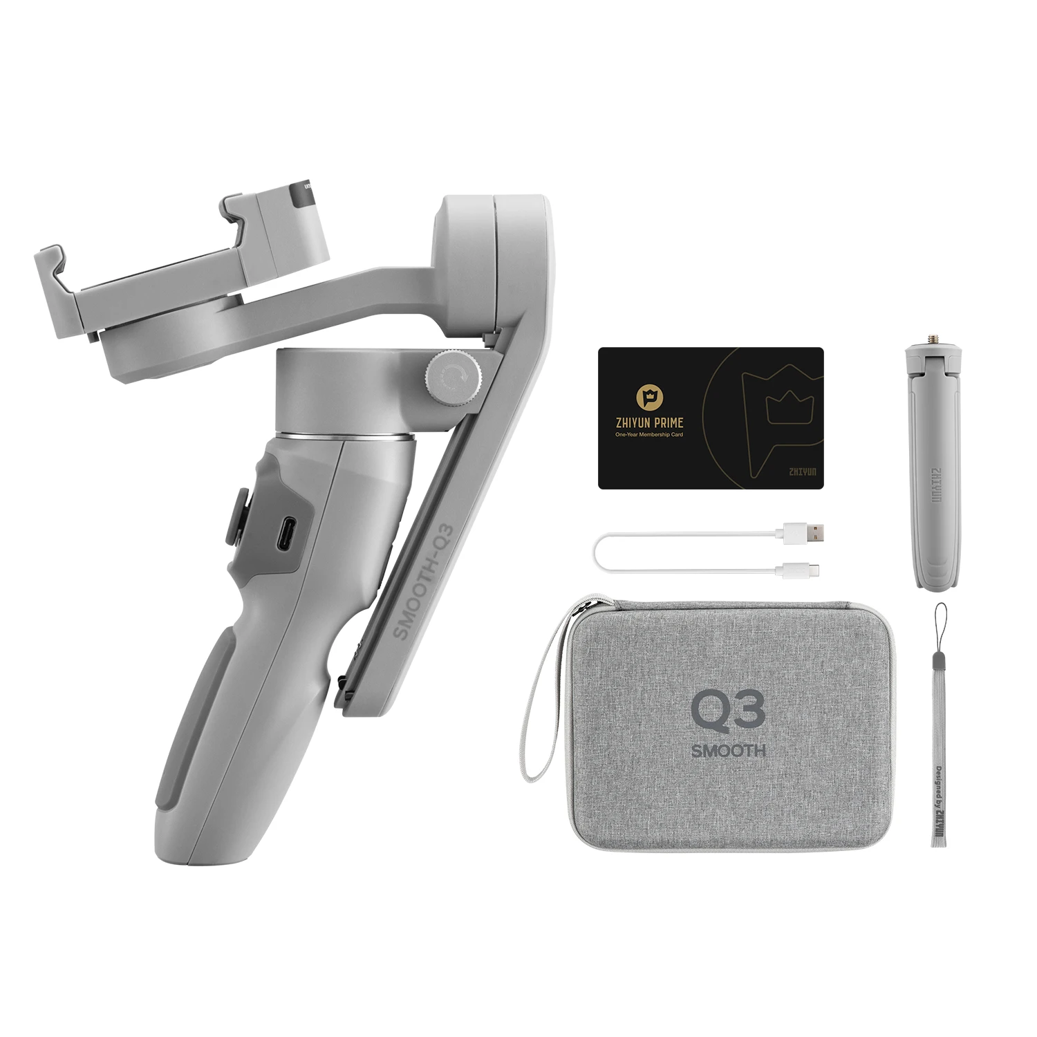 Original ZHIYUN Smooth Q3 With Fill Light for Smartphones