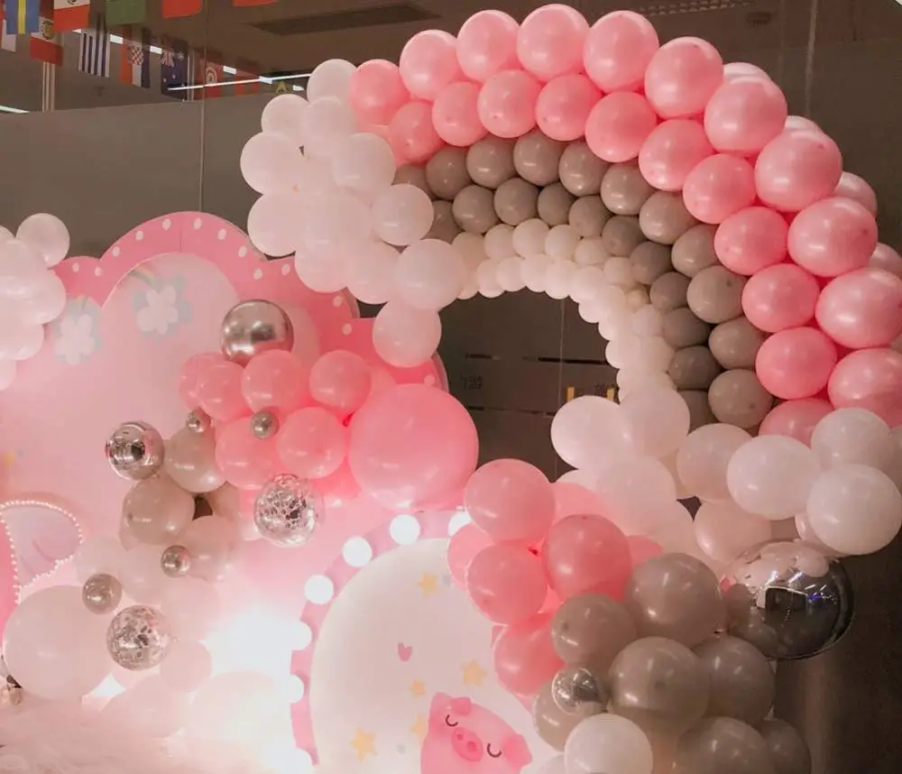 Balloon Garland Arch Kit 116 Pastel Balloons  for Party Wedding Bridal Shower Birthday Decoration